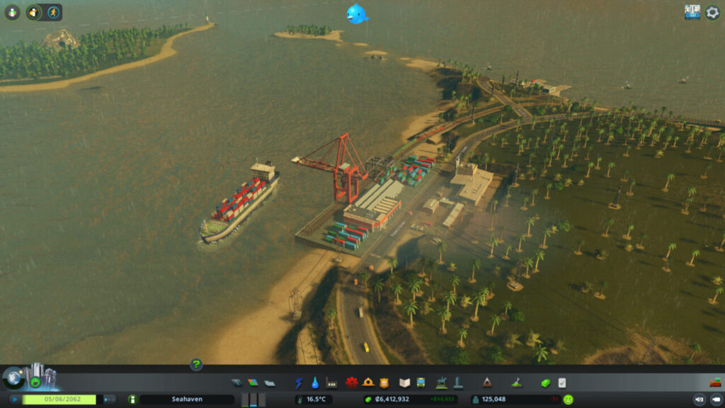 Cities Skylines Cargo Harbor