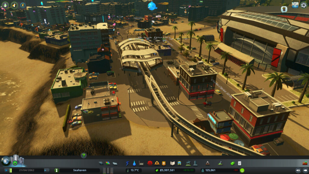 Cities Skylines Monorail Station