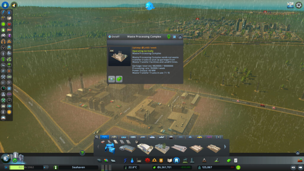 Cities Skylines Waste Processing